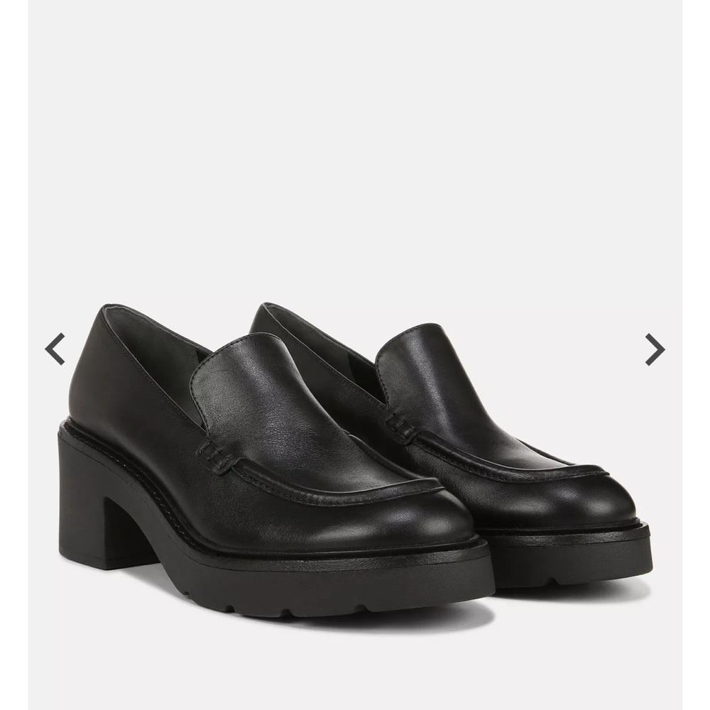 Vince Rowe Women's Platform Leather Loafers